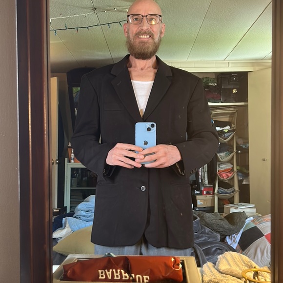 Excellent condition suit jacket. Fenn Wright and Mansons suit jacket brown smal - Picture 1 of 4